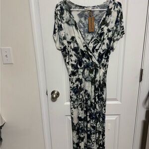 Floral Wrap Dress